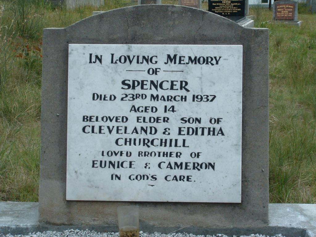 Spencer Churchill